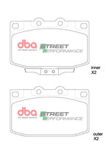 Sp Performance Brake Pads Mazda RX7 1992 2002 Front DB416SP - DBA