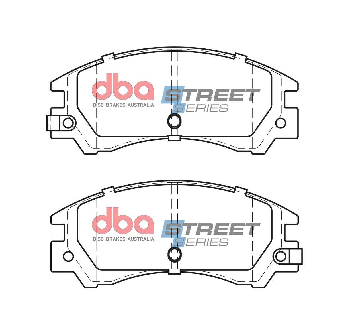 Ss Street Series Brake Pads Subaru 1987-1995 Front DB418SS - DBA