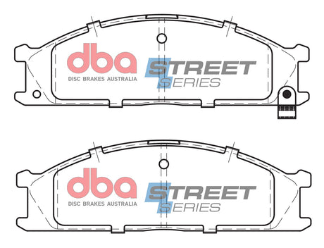 Ss Street Series Brake Pads Isuzu/Nissan & Subaru 1986-2014 Front DB438SS - DBA