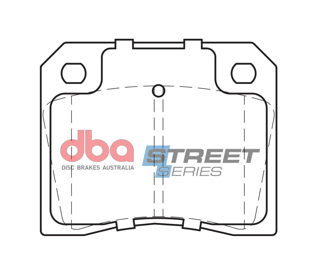 Ss Street Series Brake Pads Jaguar/Ferrari/Daimler/Jenson Rear DB521SS - DBA