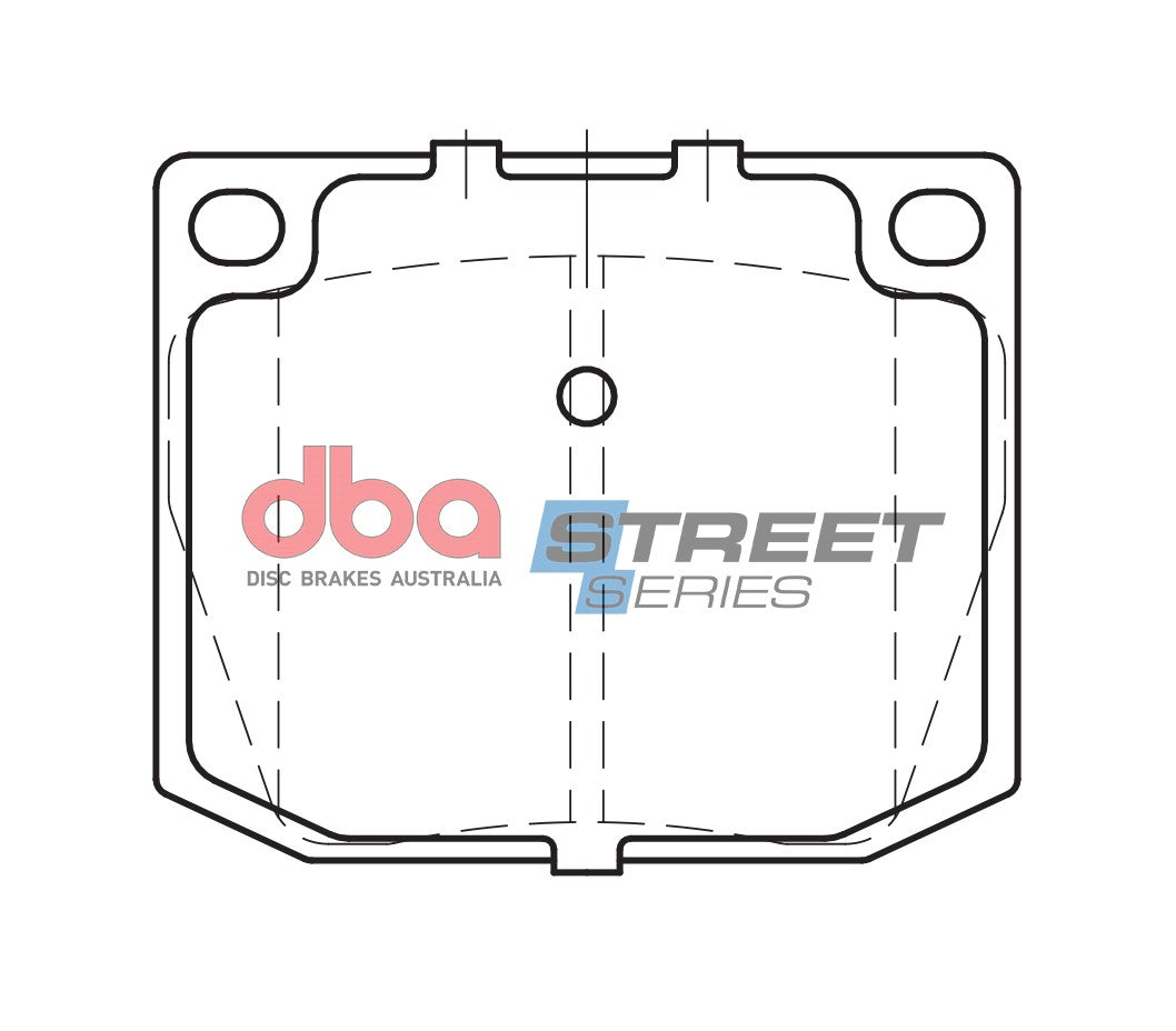Ss Street Series Brake Pads Sunbeam/Holden H Series/Triumph/Ford Front DB525SS - DBA