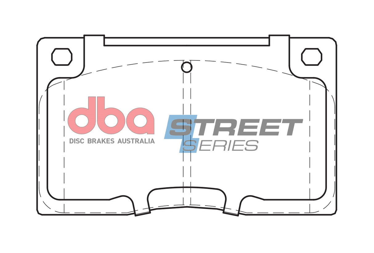 Ss Street Series Brake Pads Aston Martin/Jaguar/Daimler 1968 1993 Front DB585SS - DBA