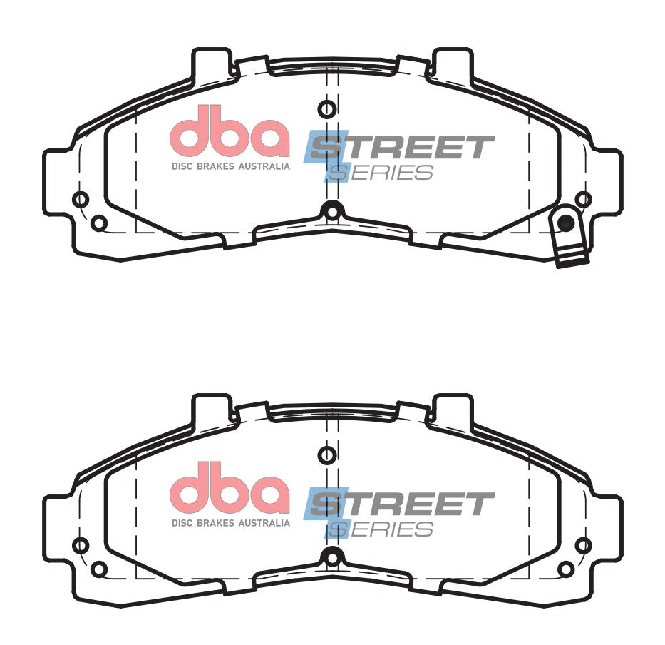 Ss Street Series Brake Pads Ford Explorer 1991-1999 Front DB7532SS - DBA