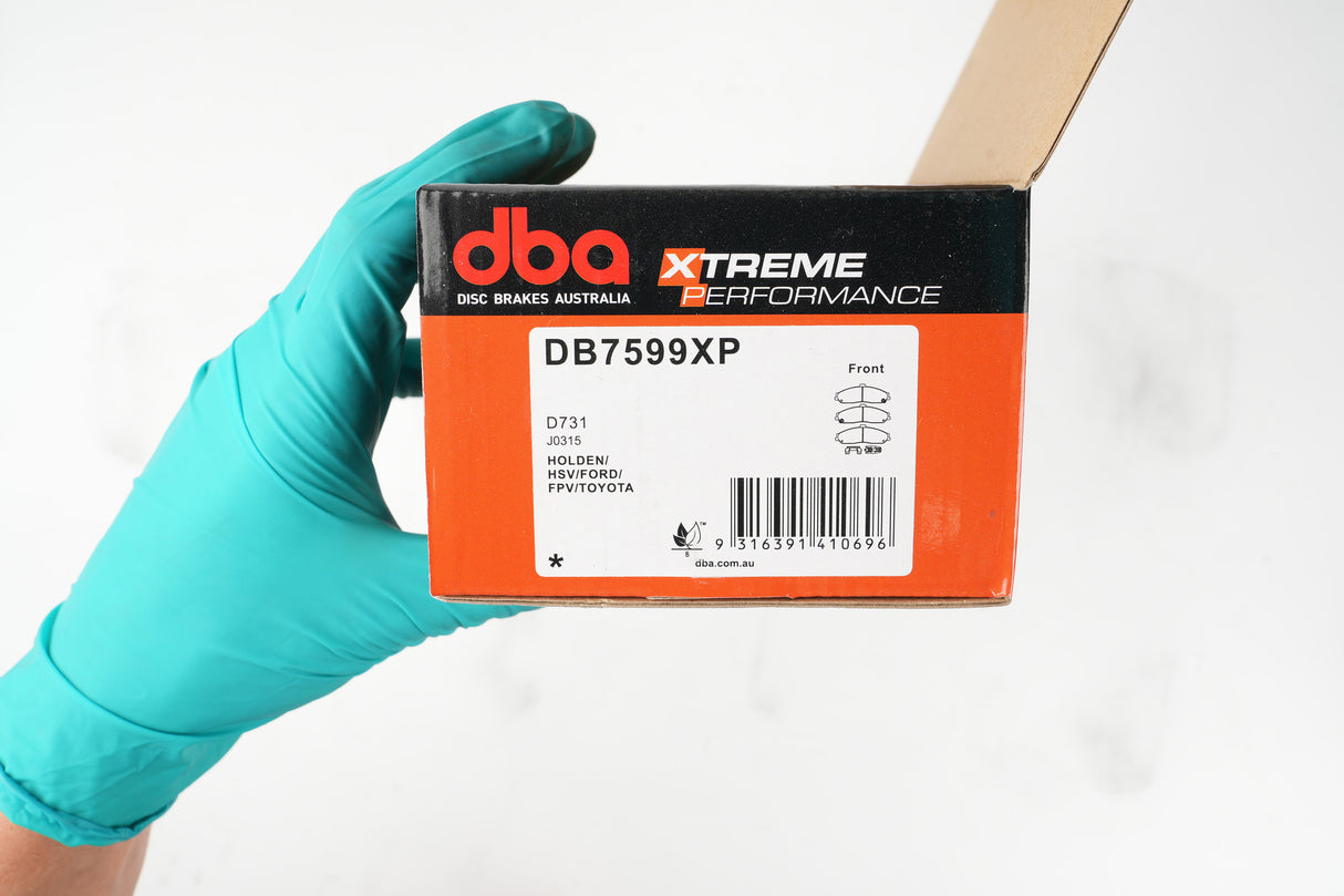 Xp Performance Brake Pads Ford Falcon Ba XR6 XR8 With C5 C6 Caliper/Fpv With Pbr Caliper 02-05 Front DB7599XP - DBA