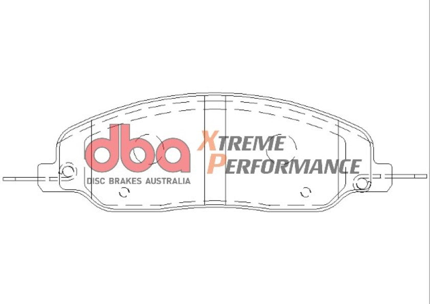 Xp Performance Brake Pads Mustang 05-10 Front DB7986XP - DBA
