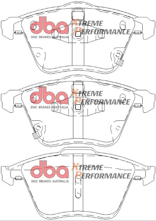 Xp Performance Brake Pads Mazda 3 And 6 Front DB8304XP - DBA