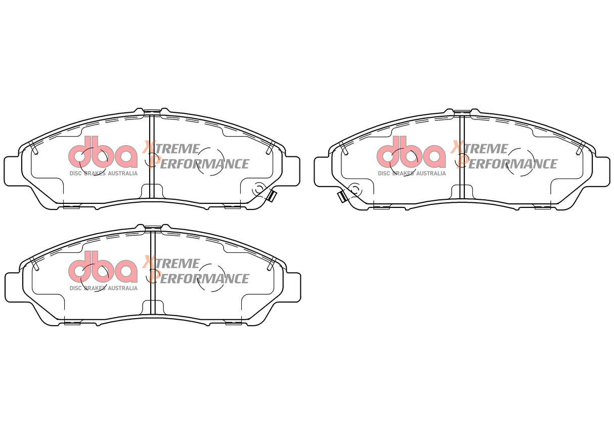 Xp Performance Brake Pads Gmc Acadia/Holden Acadia 2018 On Front DB8396XP - DBA
