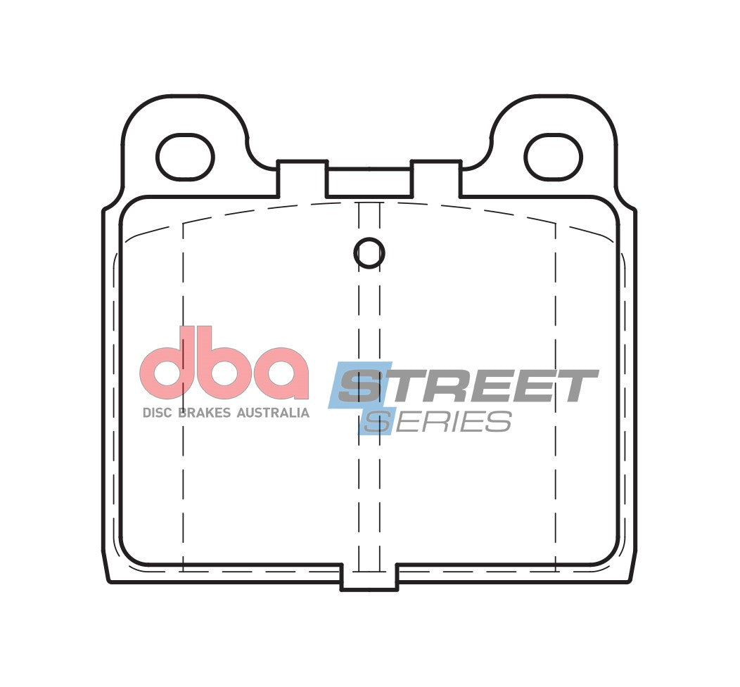 Ss Street Series Brake Pads Volkswagon Transporter 1967 1992 Front DB84SS - DBA