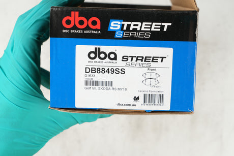 Ss Street Series Brake Pads Golf Vii Skoda Right Side MY16 Front(suits Wear Sensor DBAWS1120 ) DB8849SS - DBA