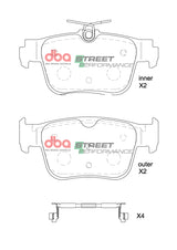 Sp Performance Brake Pads Cupra Formentor 1KY 2022 On Rear DB8850SP - DBA | Universal Auto Spares