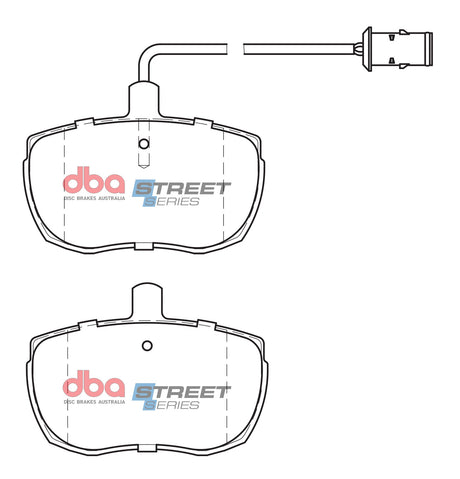Ss Street Series Brake Pads Rover/Land Rover 1969 1994 Front DB885SS - DBA