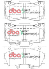 Sp Performance Brake Pads Ford Mustang 2015 4 Piston Front DB9011SP - DBA