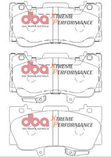 Xp Performance Brake Pads Ford Mustang 2015 4 Piston Front DB9011XP - DBA | Universal Auto Spares