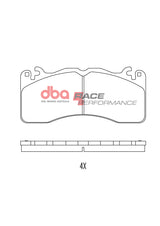 Race Brake Pads Ford Mustang 2015 Brembo 6 Piston Front DB9021RP - DBA | Universal Auto Spares