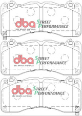 Sp Performance Brake Pads Ford Mustang 2015 Brembo 6 Piston Front DB9021SP - DBA | Universal Auto Spares