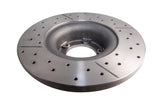 Street Gold Cross-Drilled/Slotted Sld Hg/Ht V8 Holden 69-71 Front DBA003X - DBA