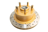 Street Gold Cross-Drill/Slotted Kp Holden 78-92 Vb-Vp Hub Type DBA015X - DBA