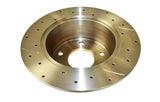 Street Gold Cross-Drilled/Slotted SldHolden 78-97 Vb-Vs Rear DBA016X - DBA