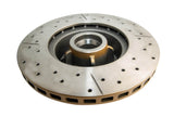 Street Gold Cross-Drilled/Slotted Holden 86-92 Vl-Vp 290MM Front Hub Type DBA017X - DBA