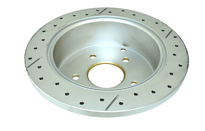 Street Gold Cross-Drilled/Slotted Sld Holden 97-07 Vt-Vz Rear DBA041X - DBA