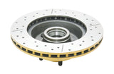 Street Gold Cross-Drill/Slotted Kp Ford 75-95 Xb-Xf Front Hub Type DBA107X - DBA