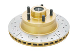 Street Gold Cross-Drill/Slotted Kp Ford 75-95 Xb-Xf Front Hub Type DBA107X - DBA