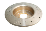 Street Gold Cross-Drilled/Slotted SldFord 90-94 Ea-Ed Rear DBA111BX - DBA