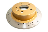 Street Gold Cross-Drilled/Slotted SldFord 90-94 Ea-Ed Rear DBA111BX - DBA