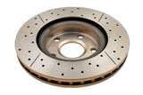 Street Gold Cross-Drill/Slotted Kp Commodore Ve/Vf V6 06-> Front DBA2026X - DBA