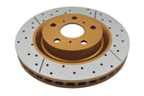 Street Gold Cross-Drill/Slotted Kp Commodore Ve/Vf V8 06-> Front DBA2028X - DBA