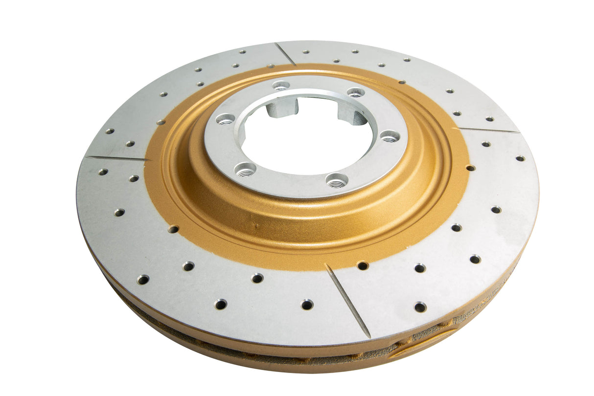 Street Gold Cross-Drill/Slotted Kp Holden Colorado Rg 12-> Front Reverse Mount DBA2060X - DBA