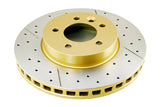 Street Gold Cross-Drilled/Slotted Landrover 05-> Front DBA2090X - DBA | Universal Auto Spares