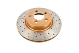 Street Gold Cross-Drill/Slotted Kp Ford Territory 04-> Front DBA2107X - DBA