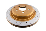 Street Gold Cross-Drill/Slotted Kp Ford Territory 04-> Fairlane 05-> Rear DBA2108X - DBA