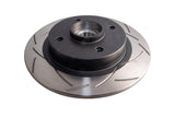 Street T2 Slotted SldPeugeot 207 208 307 08-> & Citroen C3 C4 06-> Rear With Bearing Nut Dust Cap And Magnetic Ring DBA2181S - DBA