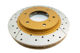 Street Gold Cross-Drill/Slotted Kp Mitsubishi Triton Ml/Mn 07-> Mitsubishi Challenger Pb/Pc 12/09-14 Front DBA2208X - DBA