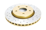 Street Gold Cross-Drill/Slotted Kp Jeep Cherokee/Commander 05-> Front DBA2530X - DBA