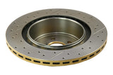 Street Gold Cross-Drill/Slotted Kp Subaru Wrx Upgrade 170MM H/B 92-> Rear DBA2657X - DBA
