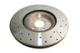 Street Gold Cross-Drill/Slotted Kp Mercedes C Class Amg Clk 350/500/AMG Slk Amg Front DBA2696X - DBA