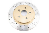 Street Gold Cross-Drill/Slotted Kp Lexus RX330/RX350/RX400H 03-> Front DBA2702X - DBA