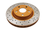 Street Gold Cross-Drill/Slotted Kp CAMRY/AURION/RAV4 06->/PRIUS ZVW40 2012-> Front DBA2709X - DBA