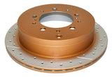 En-Shield And Gold Cross-Drill/Slotted Kp Toyota Landcruiser 200 08-> Rear DBA2723EX - DBA