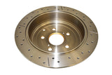 Street Gold Cross-Drilled/Slotted SldToyota Kluger GSU50 GSU55 14-16 Rear DBA2733X - DBA