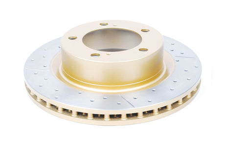 Street Gold Cross-Drill/Slotted Kp Toyota Prado 150 09-> Front DBA2736X - DBA | Universal Auto Spares