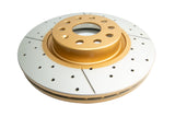 Street Gold Cross-Drill/Slotted Kp Volkswagen Golf/Jetta/Tiguan & Skoda 03-> Front DBA2806X - DBA
