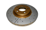 Street Gold Cross-Drill/Slotted Kp Bmw X5 07-10 Front DBA2874X - DBA