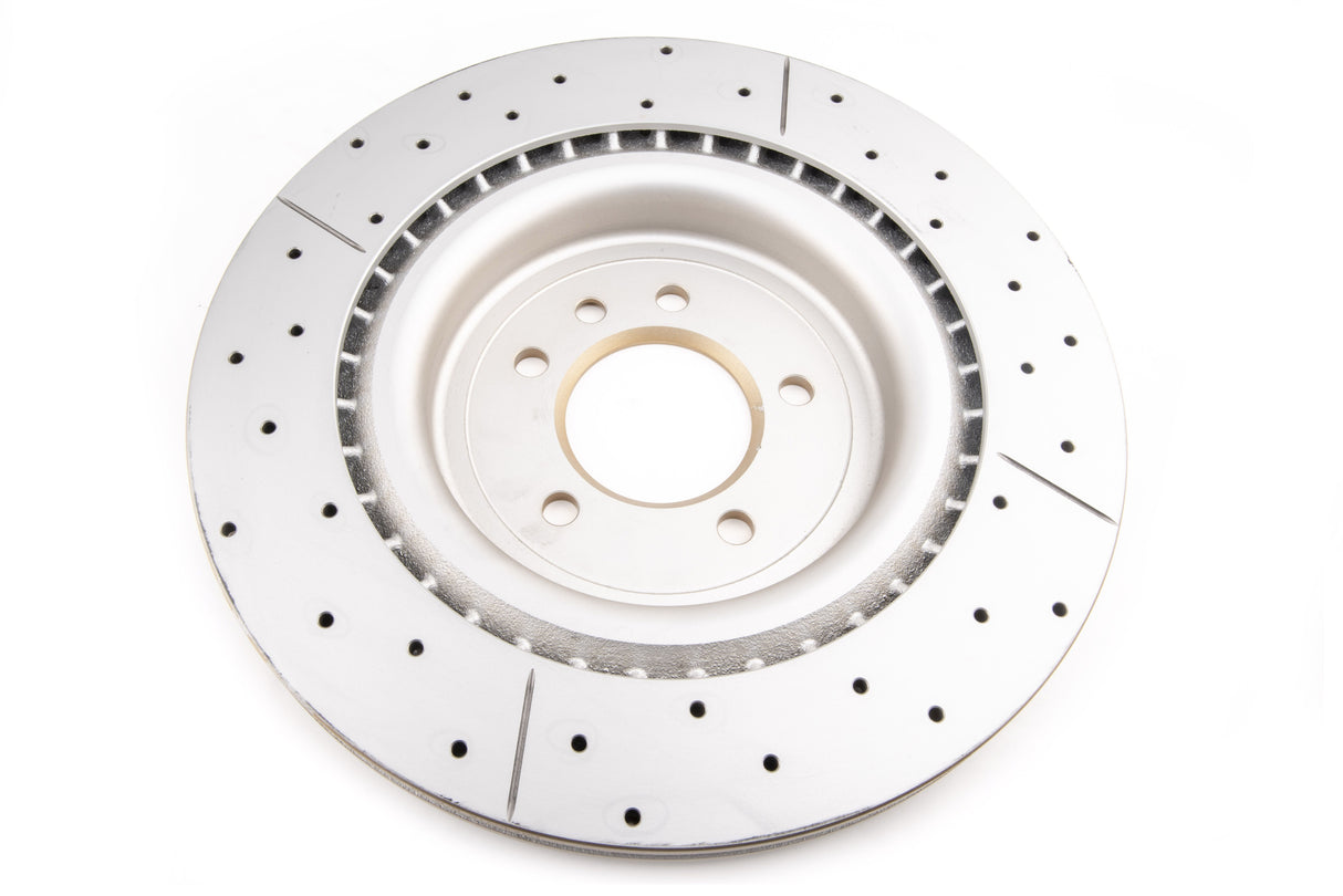 Street Gold Cross-Drilled/Slotted Pp Land Rover/Range Rover Lg Series L405 13-> & Range Rover Sport Lw Series L494 13- DBA3091X - DBA