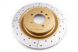 Street Gold Cross-Drilled/Slotted Pp Land Rover/Range Rover Lg Series L405 13-> & Range Rover Sport Lw Series L494 13- DBA3091X - DBA