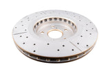 Street Gold Cross-Drill/Slotted Kp Lexus RX200T AGL20 RX350 GGL25 RX450H GYL25 11/15 -> Front DBA3450X - DBA