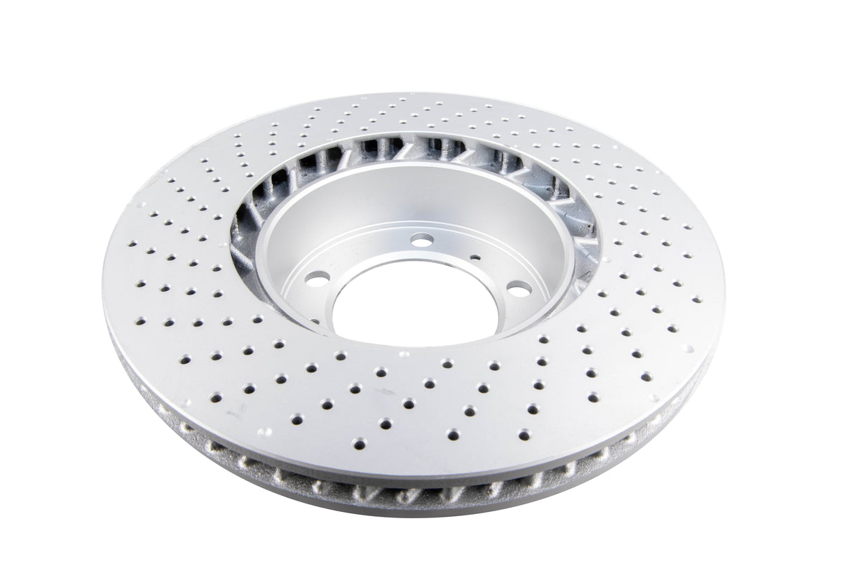 EN-Shield Oe Cross-Drilled/Dimpled Hc Right Porsche Boxter 981 Roadster 2.7L 05/12-01/17 Cayman 981 Coupe 04/13-01/17 DBA3698OEXR - DBA
